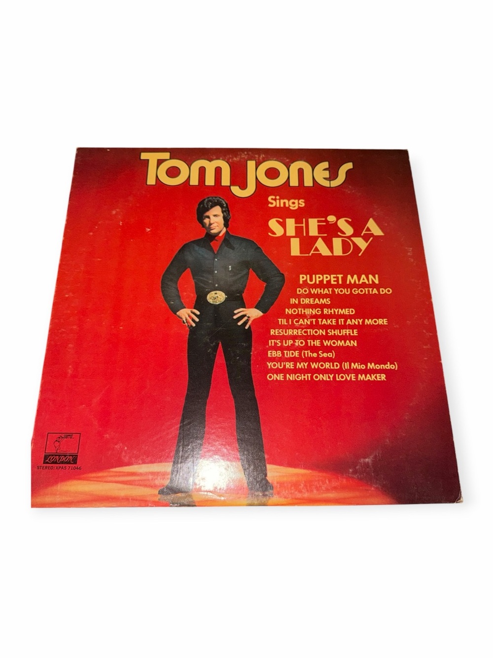 Vintage 1971 Tom Jones Vinyl LP